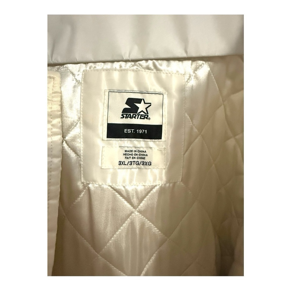 Starter Rare Michigan Wolverines Ty Mopkins Mr Alan’s Jacket 3XL Vintage NCAA - Picture 2 of 6